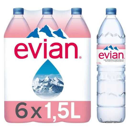 Evian 1,5L x6
