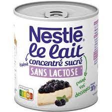 Lait Concentre Sucre S Lactose 387g